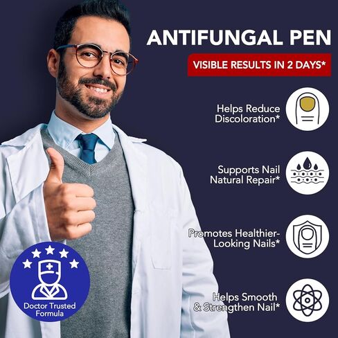 Toenail Fungus Pen - 25% Undecylenic Acid, Tea Tree Oil - Toenail Fungus Treatment Extra Strength for Toe Nail Repair Pen for Damaged Nails, Foot Fungal Nail Treatment for Fungi Funginail - 5pcs in Saudi Arabia