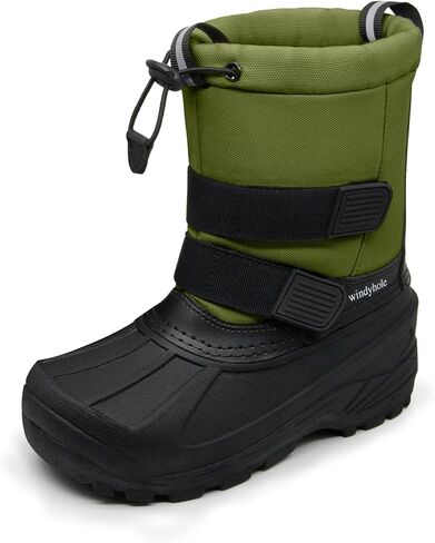 Boys Girls Waterproof Winter Warm Snow Boots Durable Anti-Slip Kids Winter Boots in Saudi Arabia