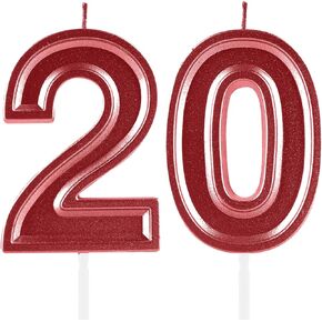 Macaron Pink 12th Birthday Candles,Number 12 Candle, Pink Macaron Birthday Candle for Cake,Happy Birthday Candle,Numeral Candles Cake Topper Decoration for Sweet Girls Birthday Party Supplies in Kuwait