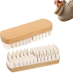 ممحاة تنظيف الأحذية المصنوعة من الجلد السويدي والنوبوك - عبوتين كبيرتين من المطاط الطبيعي لإزالة الاحتكاك للأحذية والأحذية الرياضية والسترات والقبعات - للاستخدام الجاف، لا حاجة إلى الماء، آمنة على الجلود الرقيقة in Kuwait