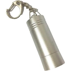 Portable Aluminum Alloy Keychain Lock with Matte Finish, Anti-Theft Hook Design for Securing Bags, Lockers and Travel Gear, Compact 0.8 x 2.2 Inch Size in Kuwait