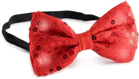 Dress Up America Bowtie with Flashing LED Lights - Costume Sequin Tie - One Size Fits Most in Saudi Arabia