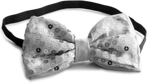 Dress Up America Bowtie with Flashing LED Lights - Costume Sequin Tie - One Size Fits Most in Saudi Arabia