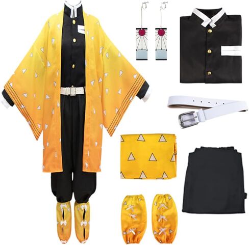 Moalioi Anime Cosplay Costume Kimono Halloween Women Men's Set Accessories in Saudi Arabia