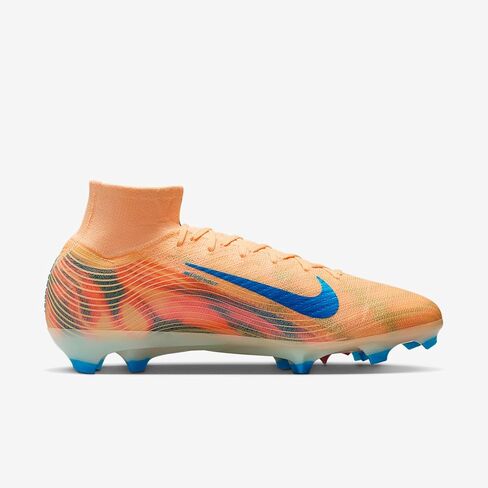 حذاء كرة القدم Mercurial Superfly 10 Elite Kylian Mbappe FG عالي الجودة من Nike (بطامي تينت/إيجلو/نيو فيروزي) in Kuwait