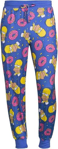 بنطال الركض الرجالي من The Simpsons Homer Sprinkles، أزرق in Kuwait