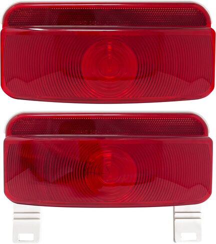 Command Electronics OEM 12V Incandescent RV & Trailer Tail Light – Made in USA – Brake Light with Built-in Reflector – White Trim – 1-Pack in Saudi Arabia