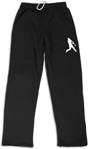 Baseball Batter Silhouette Sweatpants | Baseball Apparel by ChalkTalk Sports | Multiple Colors | Youth and Adult Sizes in Saudi Arabia