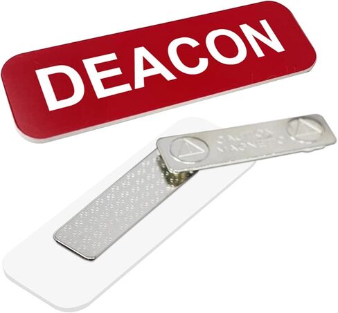 بطاقة اسم Deacon 1 × 3 بوصة، بيضاء (3 عبوات) in Saudi Arabia