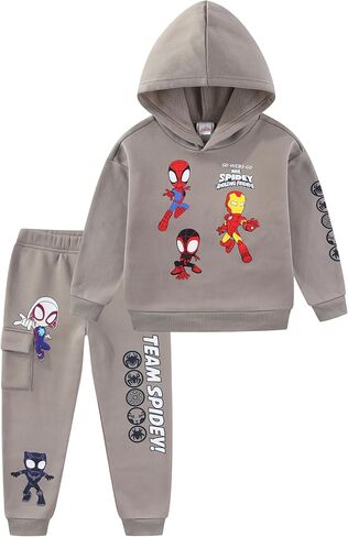 مجموعة بلوفر وسروال للأولاد من Marvel Spidey and His Amazing Friends Boys للأطفال الصغار والكبار in Kuwait