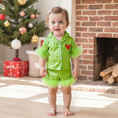 Toddler Baby Girl Easter Bunny Pajamas Kids Rabbit Easter Eggs Lapel Button Pajama Shorts Sleepwear Pjs Outfit in Saudi Arabia