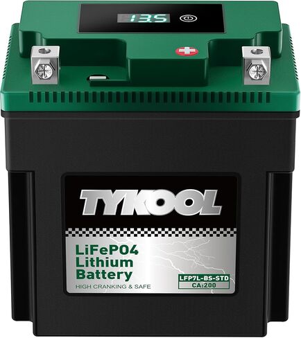 YTX4L-BS -STD Lithium LiFePO4 Motorcycle Battery,140 CCA, Built in BMS,Powersports Battery,for ATV,UTV,Scooter,Snowmobile, Jet Ski,Honda,Yamaha,Suzuki, CAN-AM and Generator Battery in Saudi Arabia