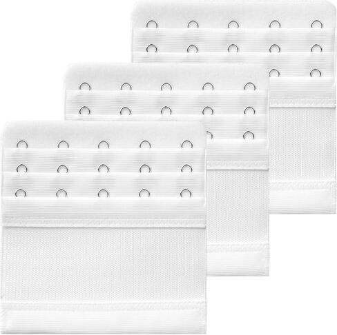 5-Hook Bra Extender for Women, Soft & Stretchy Band Extension, Adjustable 5 Hooks Plus Size Bra Extender in Saudi Arabia