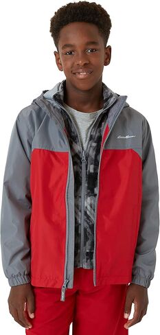 Eddie Bauer Boys' Jacket - Lone Peak Waterproof 3-in-1 Insulated Windbreaker Coat with Removable Fleece Lining (5-20) in Saudi Arabia