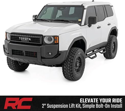 طقم رفع التعليق Rough Country 2 بوصة لسيارة Toyota Land Cruiser 2024 in Saudi Arabia