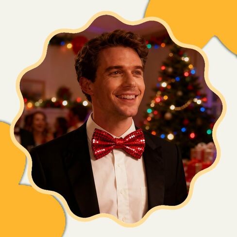 YALLNASL Disco Sequins Bow Tie for Men Boys Glitter Cosplay Costumes Party Bowtie for Christmas Wedding Prom Dance Bow Tie in Saudi Arabia