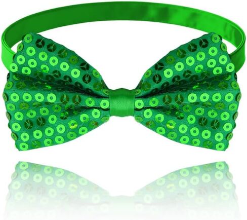 YALLNASL Disco Sequins Bow Tie for Men Boys Glitter Cosplay Costumes Party Bowtie for Christmas Wedding Prom Dance Bow Tie in Saudi Arabia