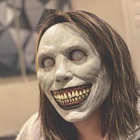 Scary Halloween Mask for Adults, Realistic and Durable Latex Creepy Horror Mask for Cosplay and Halloween Party in Kuwait