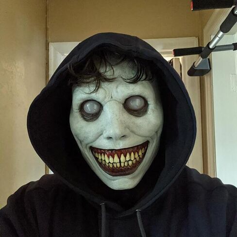 Scary Halloween Mask for Adults, Realistic and Durable Latex Creepy Horror Mask for Cosplay and Halloween Party in Kuwait
