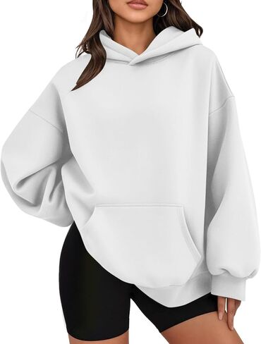 Hoodies for Women, Oversized Sweatshirts Fall Outfits Casual Sweaters Tops Workout Winter Clothes in Saudi Arabia