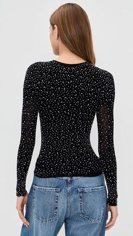 Free People Women's Night Sky Long Sleeve Tee in Saudi Arabia