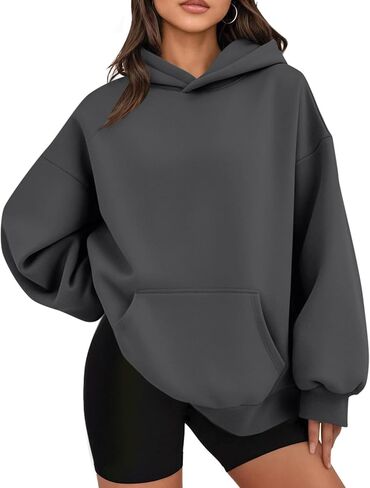 Hoodies for Women, Oversized Sweatshirts Fall Outfits Casual Sweaters Tops Workout Winter Clothes in Saudi Arabia