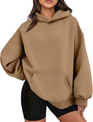 Hoodies for Women, Oversized Sweatshirts Fall Outfits Casual Sweaters Tops Workout Winter Clothes in Saudi Arabia