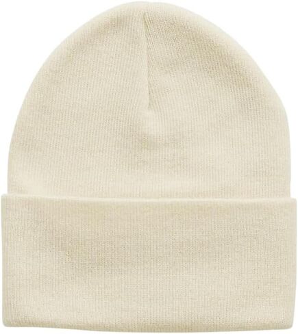 قبعة Carhartt Big Kids' Knit Knit Watch Hat، Malt | الطباشير | الشباب (6-14) in Saudi Arabia