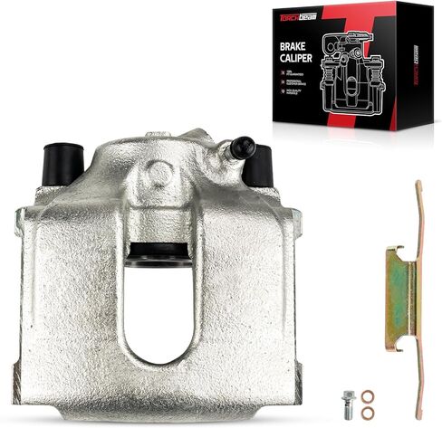 Torchbeam 2PCS Rear Driver and Passenger Side Brake Caliper For Volkswagen for 2012-2015 Passat, 2010 2012-2014 Jetta 2.0TL, 2010 2012-2014 Jetta 2.5L, Disc Brake Caliper Replace# 19B6384+19B6385 in Saudi Arabia