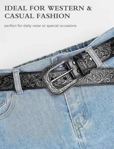 Western Belt Buckle for Men & Women - 1.5" Replacement Cowboy Buckle for Leather Belts in Saudi Arabia