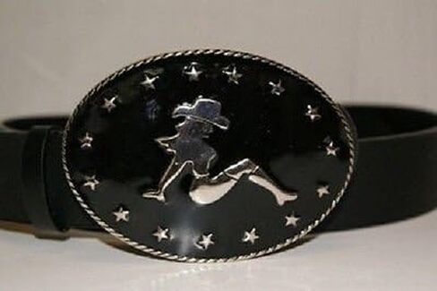 CowGirl Cow Girl Sexy Lady Belt Buckle in Saudi Arabia