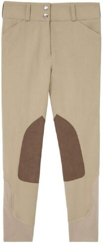Dover Saddlery Girls' Wellesley Competition Knee-Patch Breech, Size in Saudi Arabia