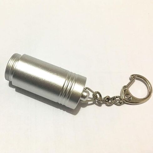 Portable Aluminum Alloy Keychain Lock with Matte Finish, Anti-Theft Hook Design for Securing Bags, Lockers and Travel Gear, Compact 0.8 x 2.2 Inch Size in Kuwait