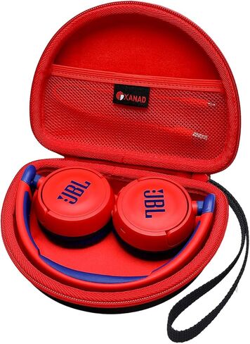 حافظة XANAD EVA صلبة لسماعات الرأس اللاسلكية JBL JR300BT / Jr310BT، Sony MDR-ZX110 / MDRZX110NC / MDR-ZX310AP - وردي in Saudi Arabia