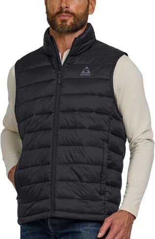 Gerry Puffer Vest for Men – Lightweight Sleeveless Outdoor Vest with Pockets, Puffer Vest Jacket for Men Outerwear in Saudi Arabia