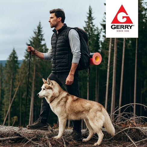 Gerry Puffer Vest for Men – Lightweight Sleeveless Outdoor Vest with Pockets, Puffer Vest Jacket for Men Outerwear in Saudi Arabia