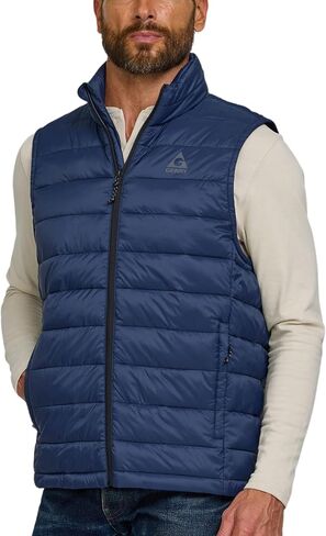 Gerry Puffer Vest for Men – Lightweight Sleeveless Outdoor Vest with Pockets, Puffer Vest Jacket for Men Outerwear in Saudi Arabia