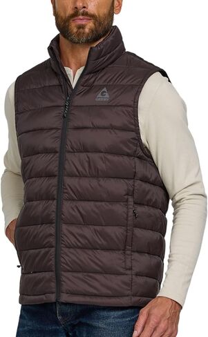 Gerry Puffer Vest for Men – Lightweight Sleeveless Outdoor Vest with Pockets, Puffer Vest Jacket for Men Outerwear in Saudi Arabia