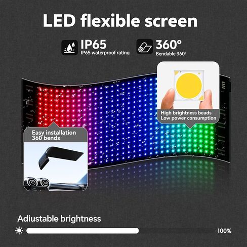 قبعات LED، قبعات بيسبول بشاشة عرض LED مع تحكم في تطبيق بلوتوث، رسوم متحركة قابلة للتخصيص، نص USB 5 فولت LED، ملاحظة موسيقية، قبعة ذكية لحفلات عيد الميلاد والهالوين in Saudi Arabia