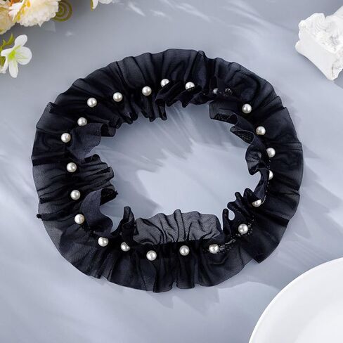Florry Bride Wedding Garter Pearl Lace Bridal Garters for Women in Saudi Arabia