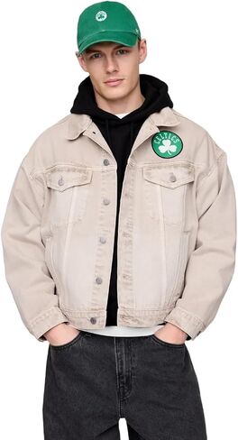 GAP Men's x NBA Team Logo Icon Denim Jacket in Saudi Arabia