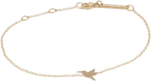 Zoe Chicco Women's 14k Gold Midi Bitty Hummingbird Bracelet in Saudi Arabia