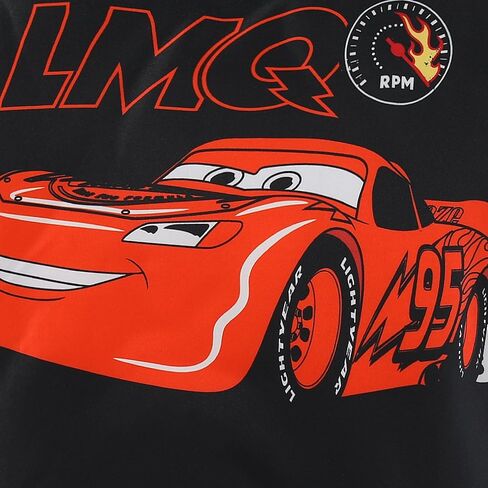 Disney Lightning McQueen Boys Zip Up Letterman Varsity Bomber Jacket for Big Kids in Saudi Arabia