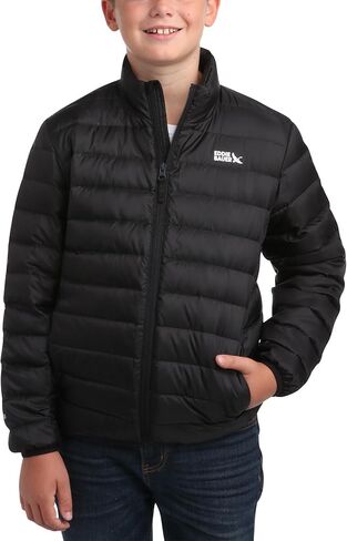 سترة Eddie Bauer للأطفال - معطف CirrusLite مقاوم للطقس للأولاد والبنات - منتفخ فقاعات مبطن معزول (5-20) in Saudi Arabia
