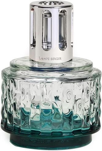 MAISON BERGER - ناشر مصباح عطر Lampe Berger - نموذج مختلف - معطر هواء - 5.1 بوصة (رمادي) - مزيل الرائحة المحفز للمنزل والمطبخ والحمام - الزيوت المعطرة الفاخرة غير متضمنة in Kuwait