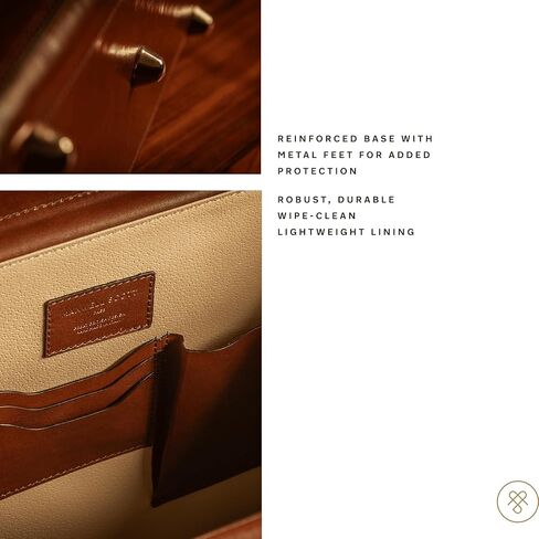 Maxwell Scott - Mens Luxury Leather Rolling Wheeled Pilot Briefcase/Catalog Case and Barrel Lock - The VareseW Dark Brown in Saudi Arabia