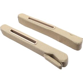 RAKSONIC 2 Pack Car Seat Gap Filler with Storage Box,Car Console Gap Filler,Fill the Gap Between Seat and Console,Prevent Things from Dropping,Convenient to Storage Keys and Phone(Beige)