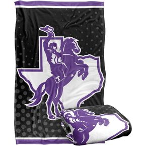 LOGOVISION Official Collegiate Logo Dots Collection Silky Touch Super Soft Throw Blanket Collection