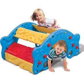 طاولة أنشطة تسلق الصخور من جرو آند أب Qwikflip®، كرسي هزاز ومقعد، طاولة أنشطة تسلق الصخور للاستخدام الداخلي والخارجي، متعددة الوظائف على مدار العام للأطفال الصغار، عمر 1.5 عامًا فما فوق in Kuwait