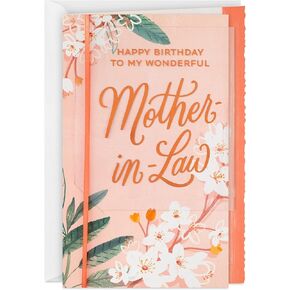 Hallmark Card for Grandma, Aunt, Friend, Mother in Law, Step Mom (Bonus Mom, Like a Mom) for Birthday, Thinking of You, Congrats, or Any Occasion